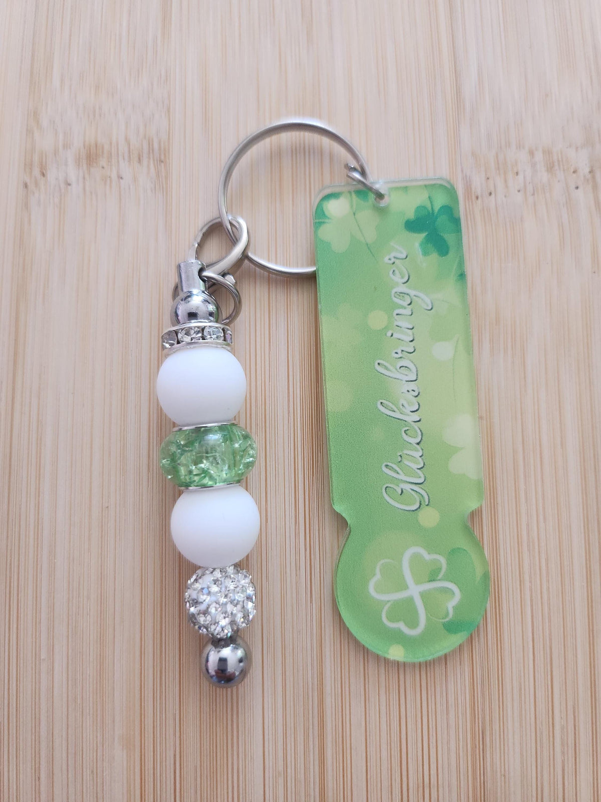 Duo Stylo 4 Couleurs et Jeton de Caddie Vert - Fleurs des Ours -