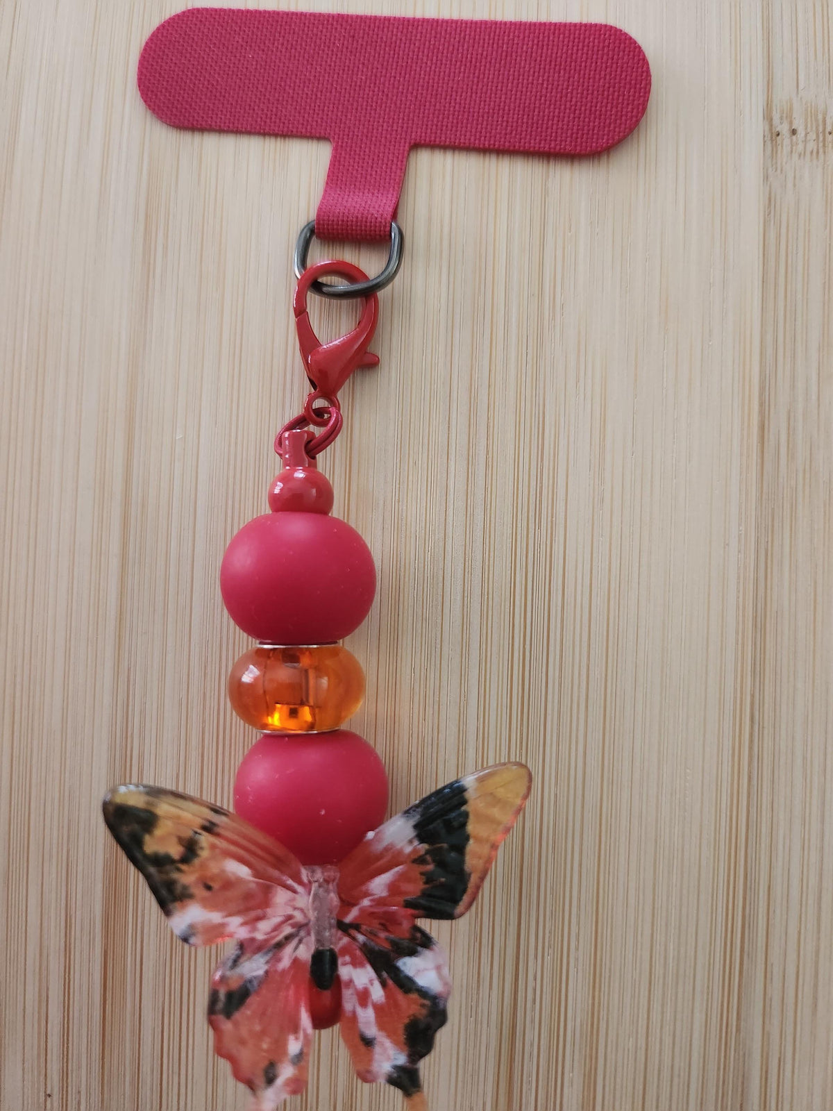 Duo Floral avec Stylo et Charm de Téléphone - Hibis