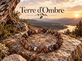 Bracelet pour homme  en Pierres Naturelles (origine indéterminée) - "Terre d'Ombre -
